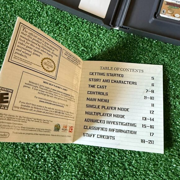 Mystery Case Files: MillionHeir (Nintendo DS, 2008) CiB With Manual Tested Game - Picture 6 of 10